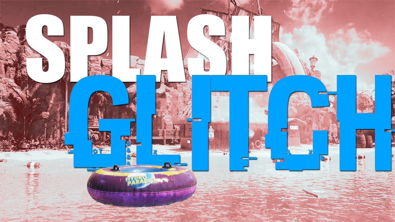 Black Ops 3: GLITCH - On Top of Map (Splash) *WORKING*