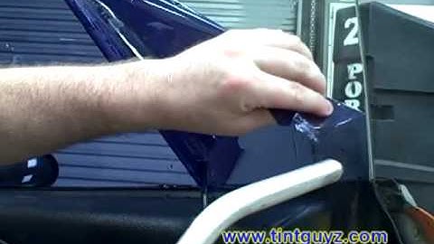 how to remove tint part 1