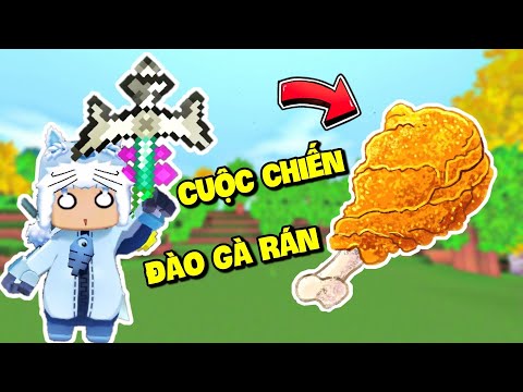 Video MINI GAME: CUỘC CHIẾN ĐÀO GÀ RÁN KFC TRONG MINI WORLD... - youtube