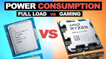 Intel vs AMD — Power Consumption Comparison