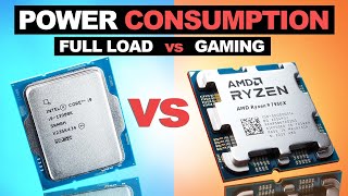 Intel vs AMD — Power Consumption Comparison