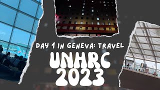 [PSCORE UNHRC 2023] Day 1 - PSCORE's Journey to Geneva (March 16, 2023)