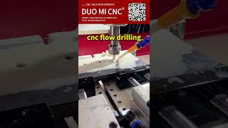 Hot-melt drilling and tapping of galvanized sheet metal, CNC flow drilling.#cncflowdrilling #cncmill