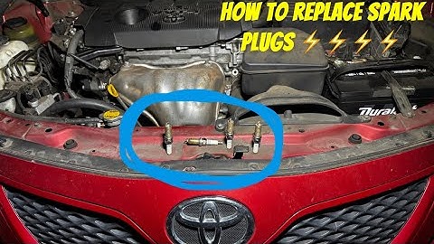 How to Replace Spark Plugs on a Toyota Camry | Step-By-Step Guide