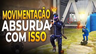 FAÇA ISSO E APRENDA COMO SE MOVIMENTAR BEM NO FREE FIRE MOBILE!! FREE FIRE DICAS