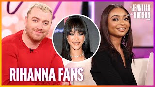 Rihanna’s Celebrity Fans! Sam Smith, Skai Jackson & More