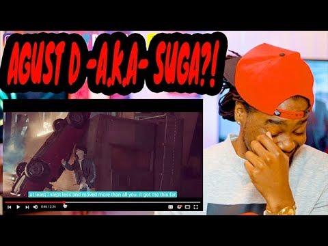 BLACK GUY REACTION to Agust D ‘give it to me’ | MV