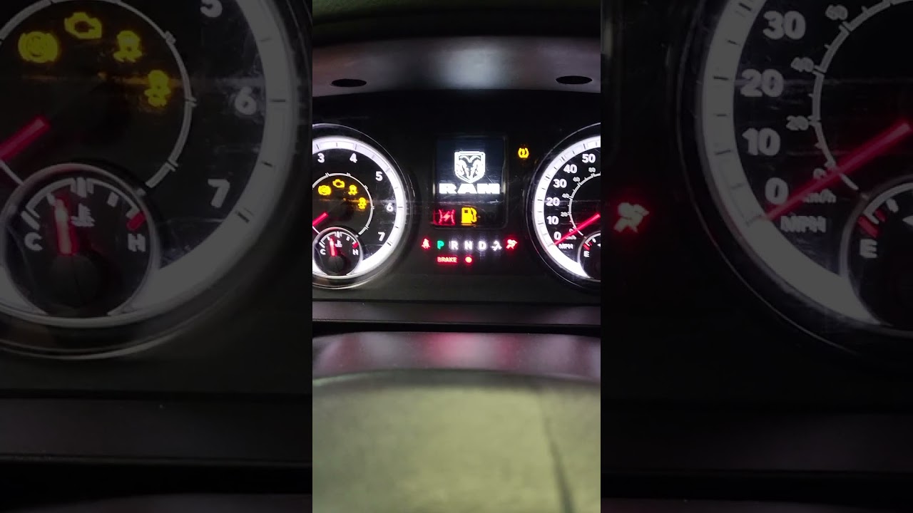 2016 Ram 1500 Oil Life Reset