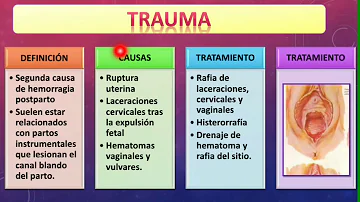 ¿Cuáles son los 3 diagnósticos de enfermería relacionados con la hemorragia postparto?