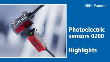 Baumer | Photoelectric miniature sensors O200 | Unrivalled reliability in object detection