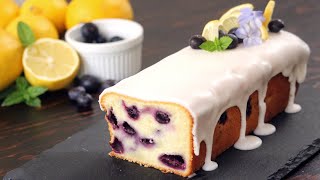 Blueberry Lemon Pound Cake Recipe | How Tasty Channel