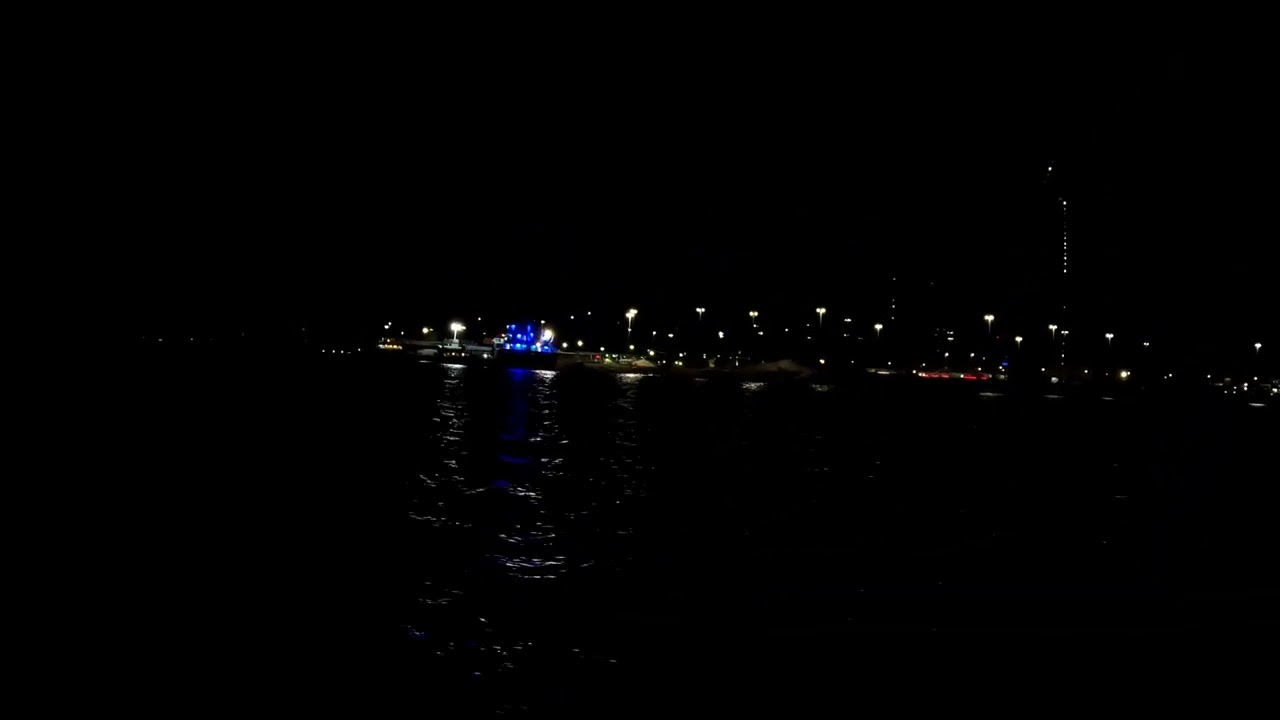 kvällssegling med julmusik