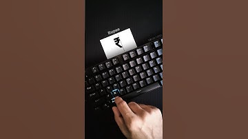 Rupee symbol in ms word | #computer #asmr #msword #tricks
