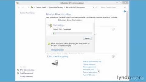 Bitlocker Encryption in Windows 8.1 [Video]