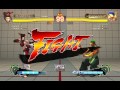 ウルトラストリートファイターIVバトル:ジュリ vs ユン