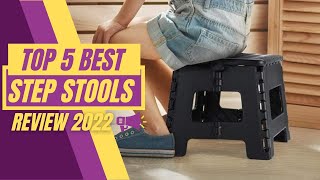 ☑️Best Step Stools In 2022🔥| Top 5 Best Step Stools Reviews