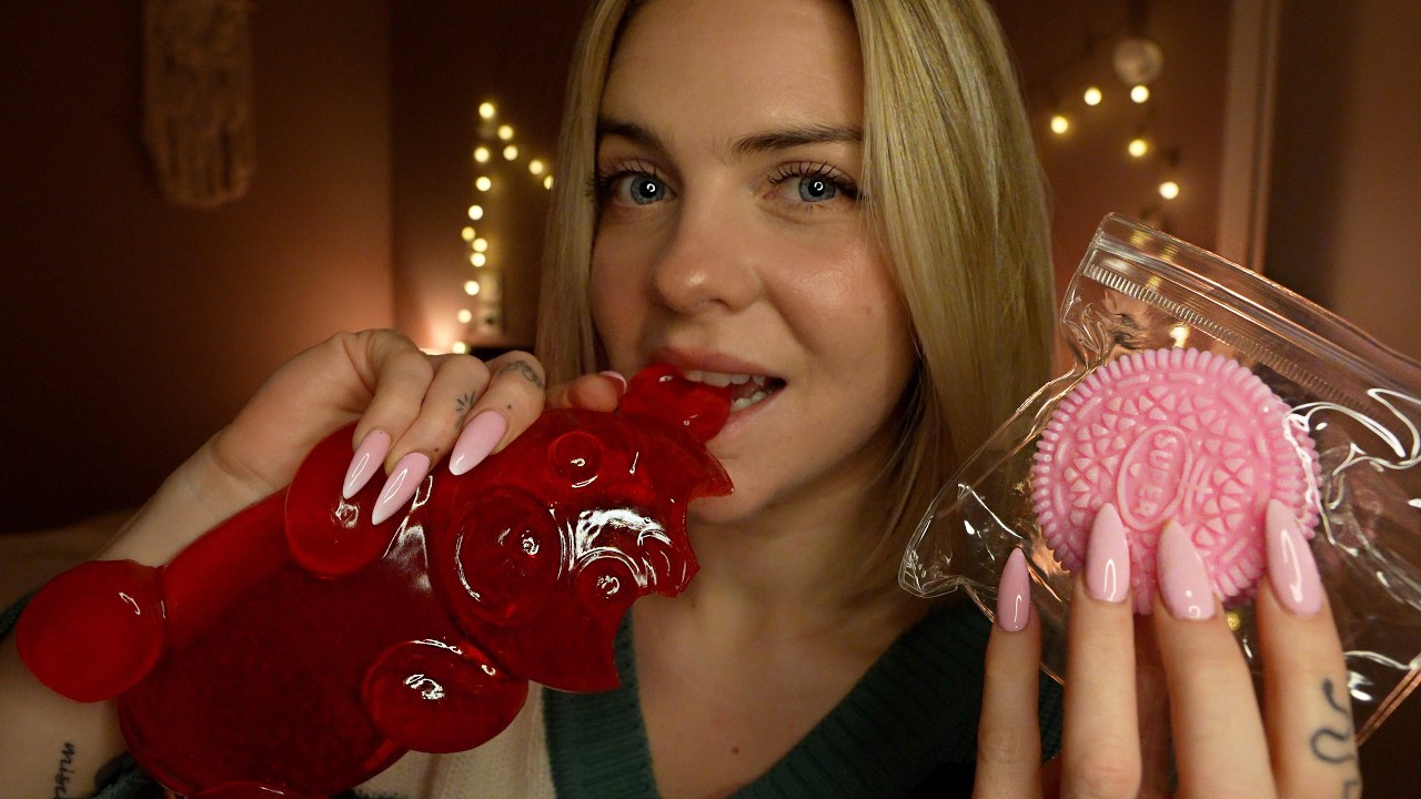 ASMR | FOOD TRIGGERS ultra satisfaisants 🍎 squishy, crinkle, tapping…