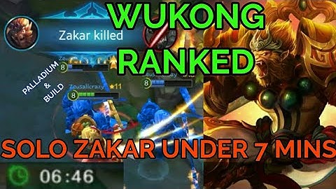 Heroes Evolved - Sun Wukong build and gameplay (Ranked)