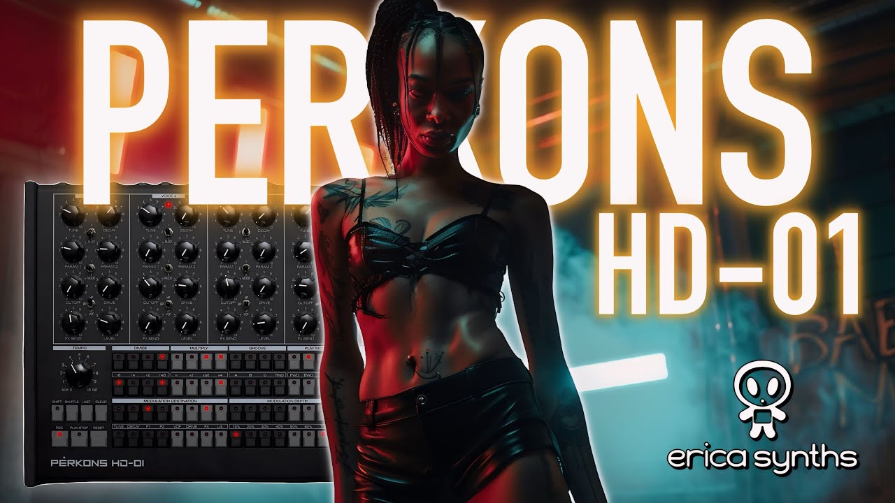 ?️ ?Erica Synths PERKONS HD-01 Techno Project #1 ? Ultimate 