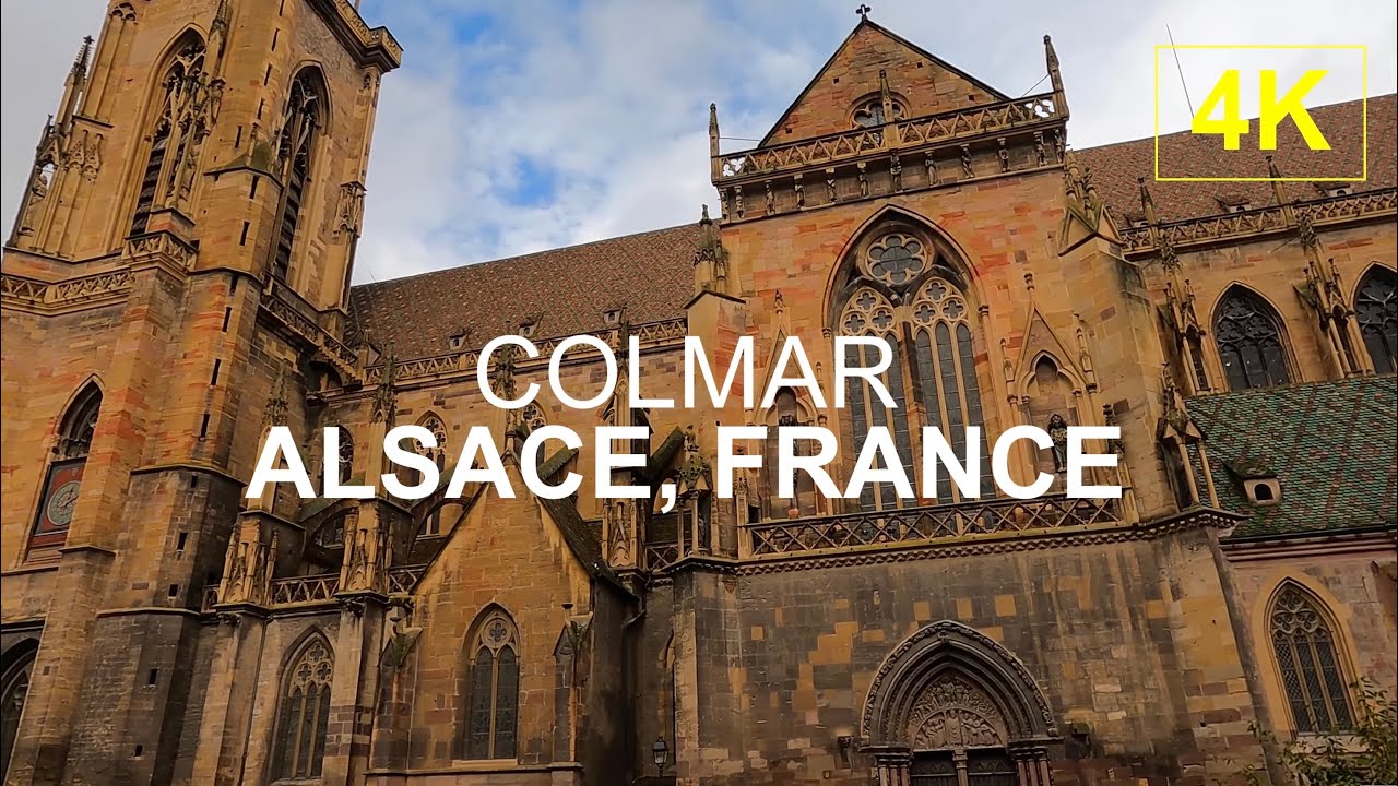 COLMAR, FRANCE | Alsace Region l 4K Walk