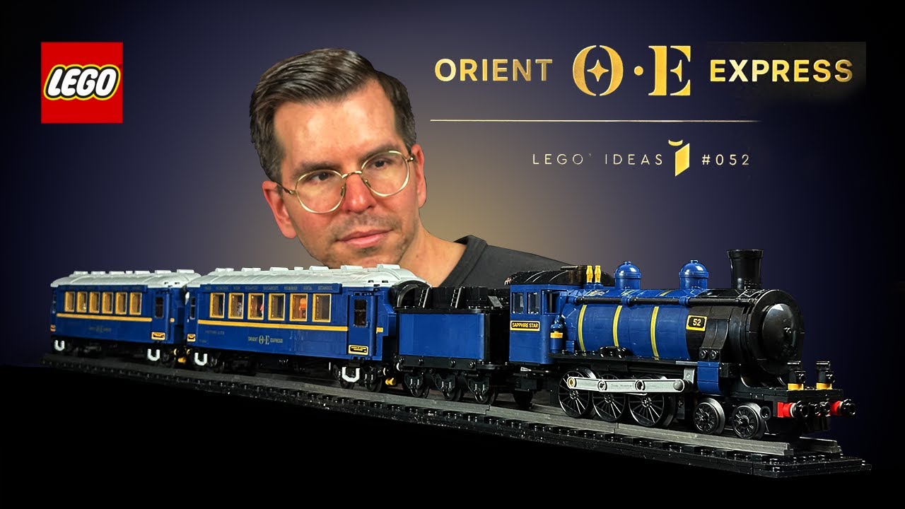 Review LEGO Ideas 21344 The Orient Express Train - HelloBricks