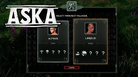 Summoning Our First Villager - ASKA Episode 2