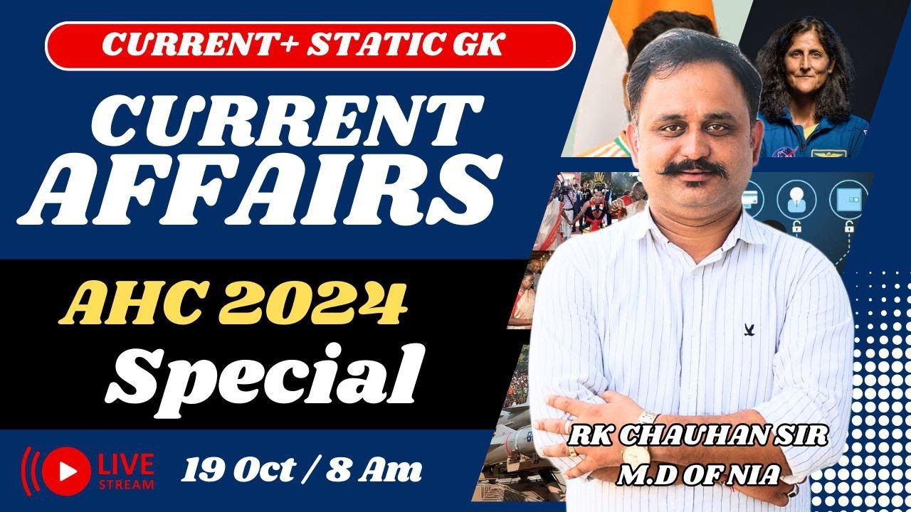 Current Affairs Today | 19 October 2024 | Current Affairs 2024 | Daily ...
