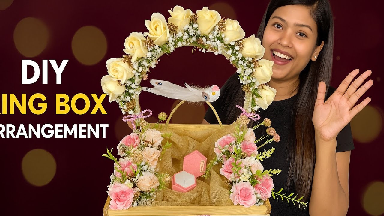 DIY Luxury Ring Tray 💍 | Elegant Design for Any Occasion! 