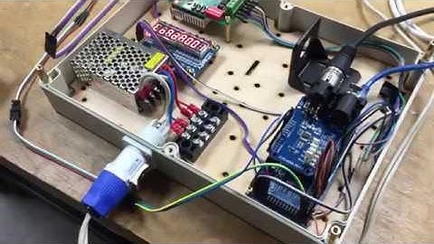 電控教具：ECE-步進馬達用DMX控制換驅動器