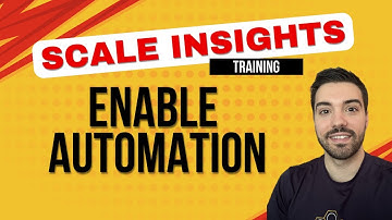The first step of setting up scale insights