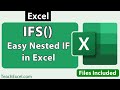 IFS() Function Excel - Easy Nested IF Statements in Excel