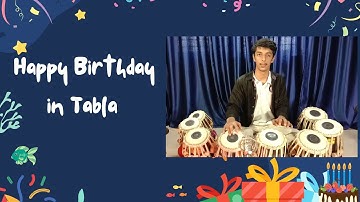 Happy Birthday Song in Tabla by Roopak Vaidya| Tabla Tarang