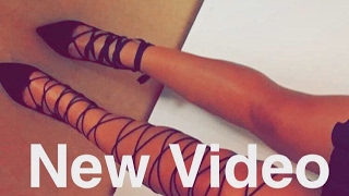 DIY Lace up Schnür High Heels I Marina Si
