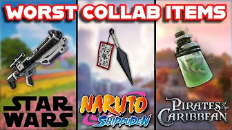 Revisiting the WORST COLLAB ITEMS In FORTNITE HISTORY...