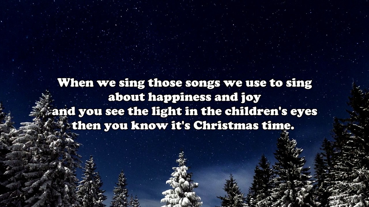 Then you know it´s Christmas time YouTube