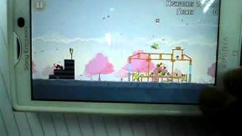 X10 multi touch demo by angry birds