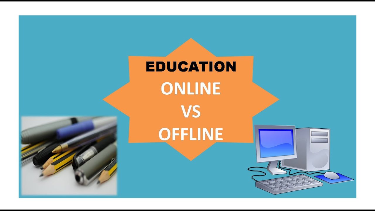 speech on online education vs offline education