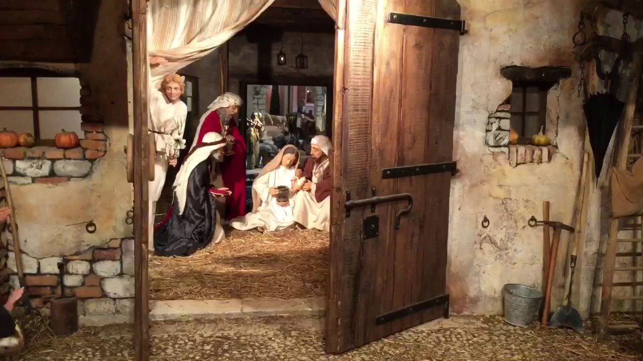 Visita al presepe di Bibano