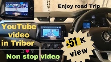 YouTube video in Renault Triber|How to play video in Renault Triber car|music player & video player