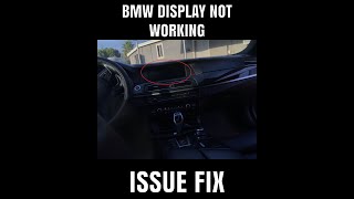 BMW F10, iDrive display not working, issue fix. Black screen problem. BMW 5 series 2011-2017 screenshot 3