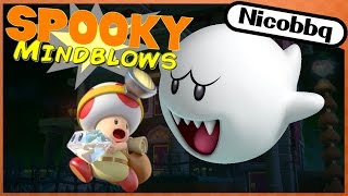 Haunted Spirits of Captain Toad - Spooky Mindblows Creepy Ghost In Mario Spooky Mindblows