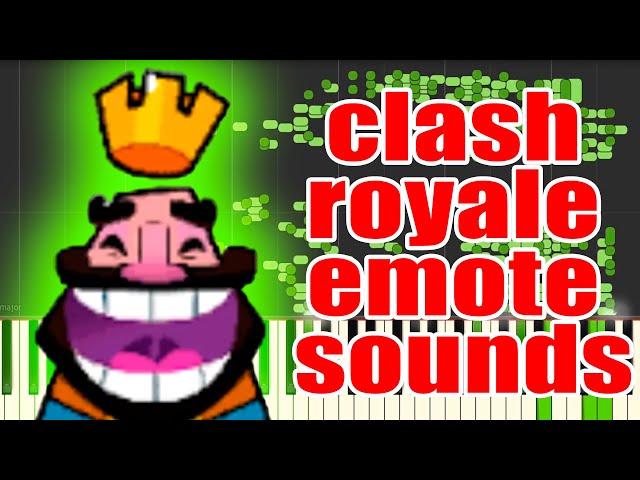 Clash Royale Emotes Sounds - Colaboratory