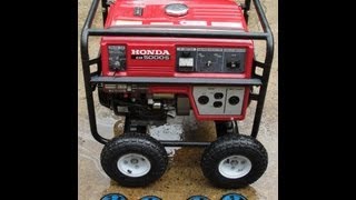 HOW TO INSTALL BIGGER TIRES AND WHEELS ON YOUR GENERATOR ~ "FAT" TIRES ROLL AND LOOK BETTER