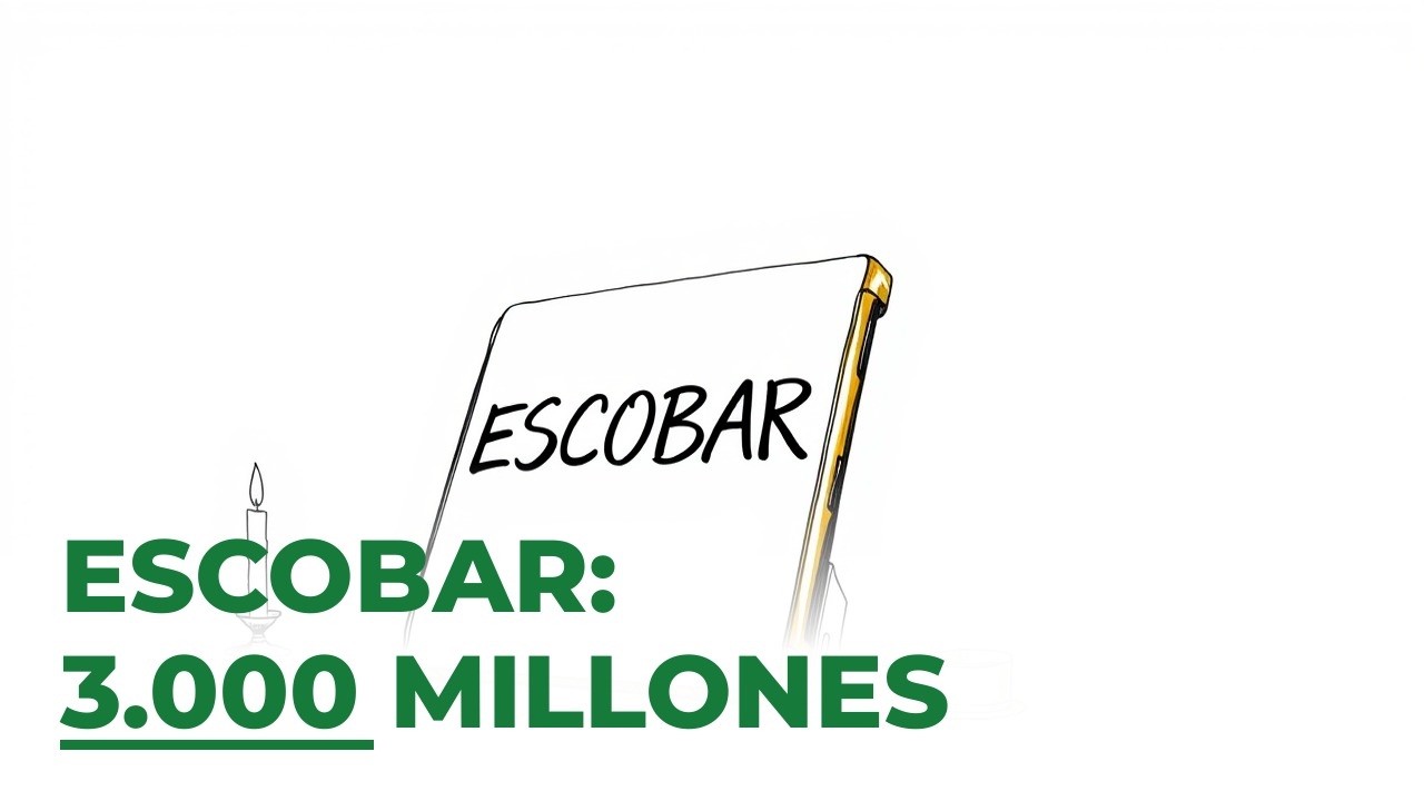 Qué pasó con la herencia de Pablo Escobar: 399 dólares por un libro