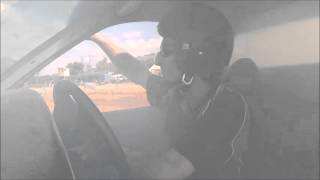 Skidzilla Interior Dashcam. Trayning Burnout Comp 2015