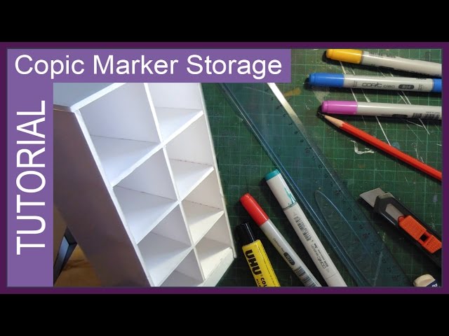 DIY Sharpie Marker Holder for your desk » Minor DIY