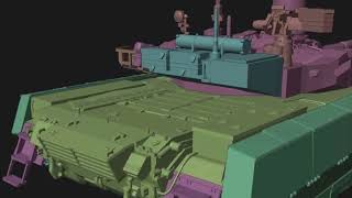Обзор комплекта деталей для сборки моделей от команды Spline т-84бм оплот и т-72ав турмс