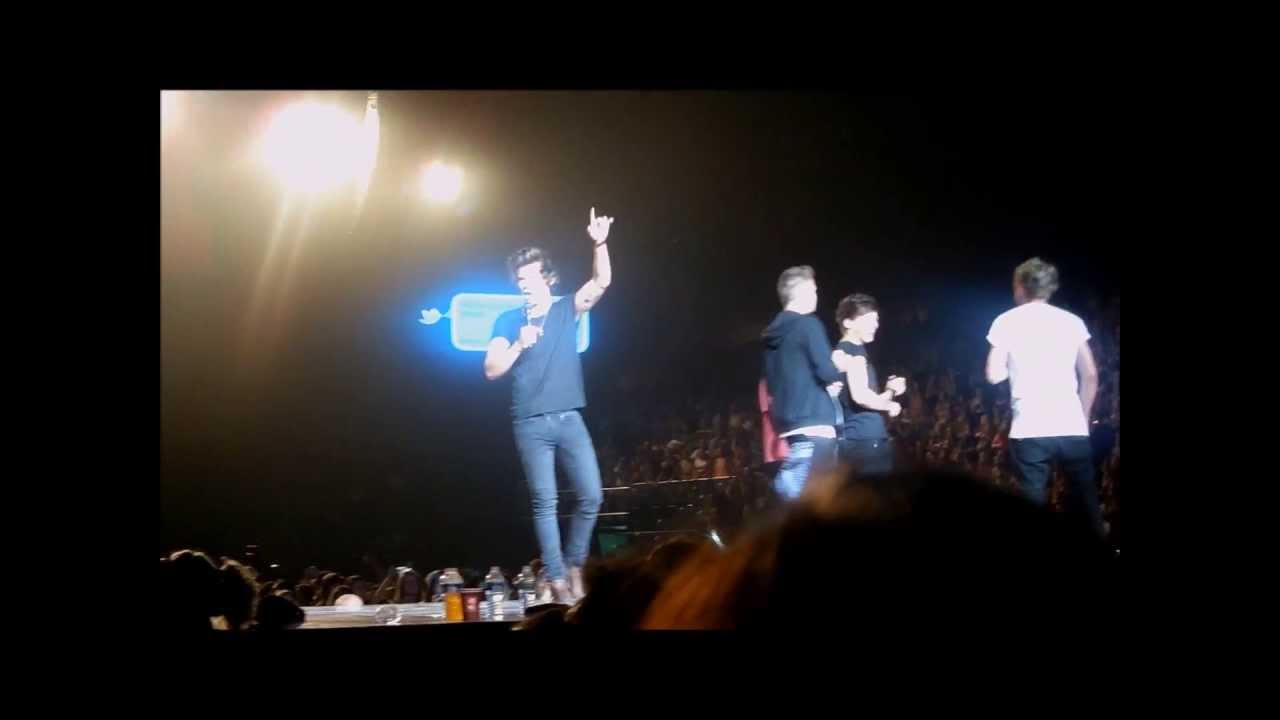 One Direction - Funny Moments - Take Me Home Tour 2013 - Atlanta, GA (6/21/13)