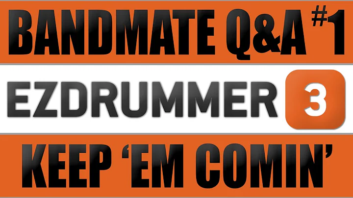 EZ Drummer 3 Bandmate Q&A #1