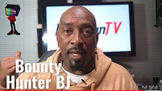 Bounty Hunter Bj Bloods in Cali dont bag the 5 point star + Why he's against United Blood Nation